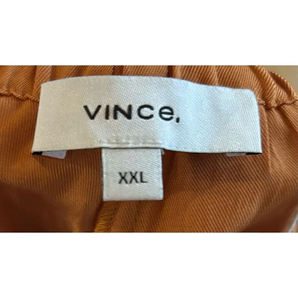 Vince Pull On Culottes in Dark Ginger NWT Size XXL